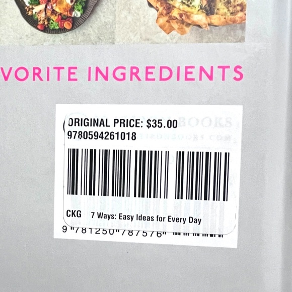 Jamie Oliver Cookbook 7 Ways-Easy Ideas for Every Day of the Week - Picture 8 of 8